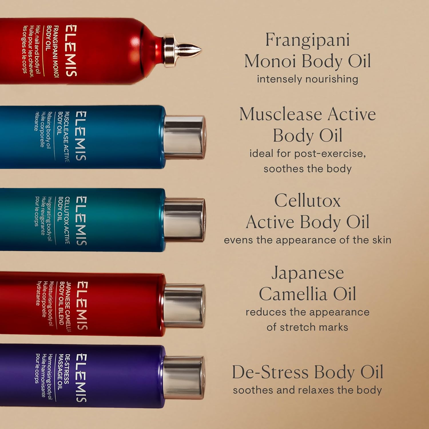 Thumbnail 5 de Elemis Frangipani Monoi Cellutox Active Body Oil – olio corpo anti-cellulite leggero, 100 ml