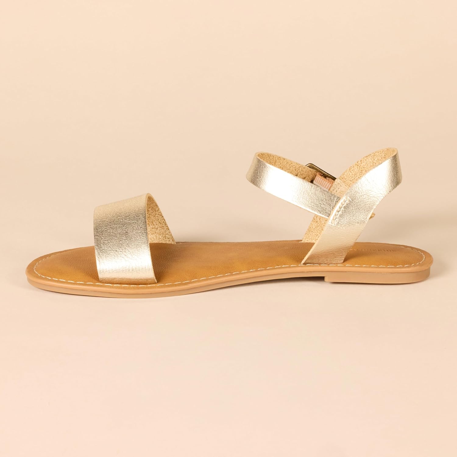 Thumbnail 2 de Amazon Essentials Women's Two Strap Buckle Sandal