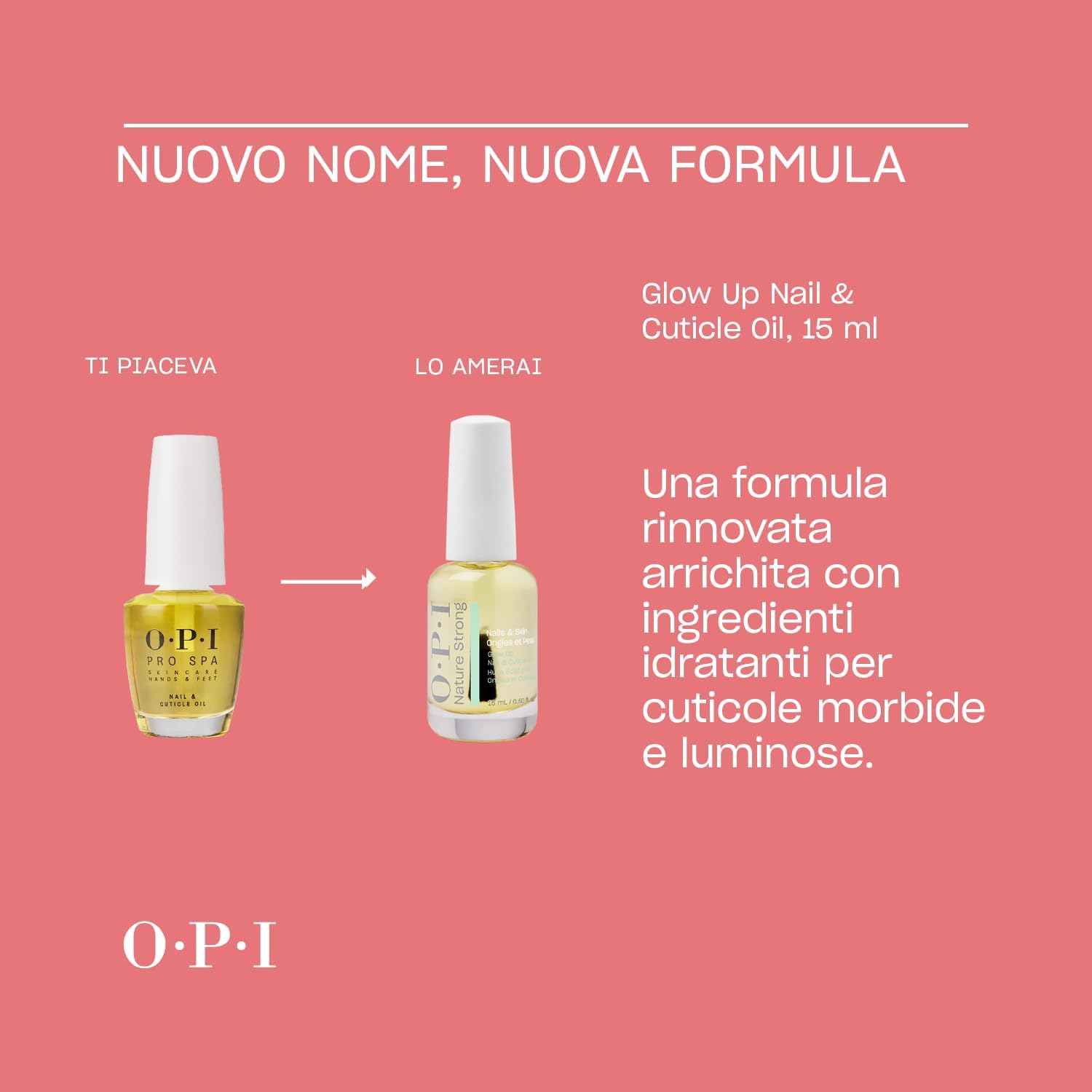 Thumbnail 5 de OPI Nature Strong Glow Up Olio per unghie e cuticole con Vitamina E (8 ml, 15 ml o 30 ml)