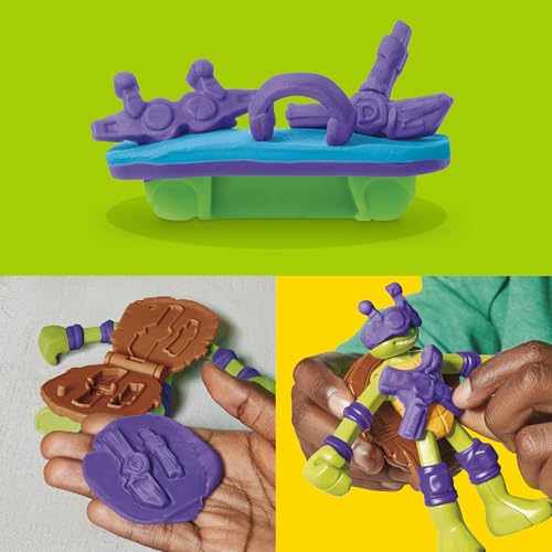 Thumbnail 5 de Play-Doh Teenage Mutant Ninja Turtles Estación de mutación 🎲