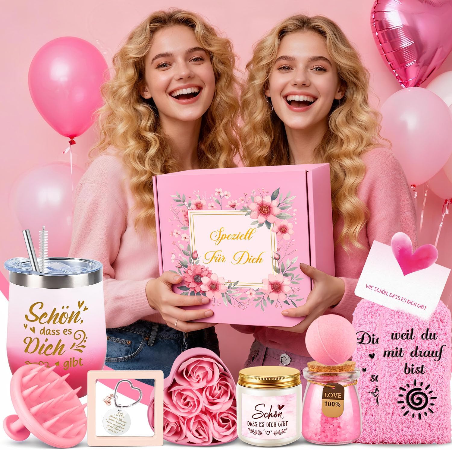 Thumbnail 1 de Giftota 11-tlg. Spa Geschenkset Rosa