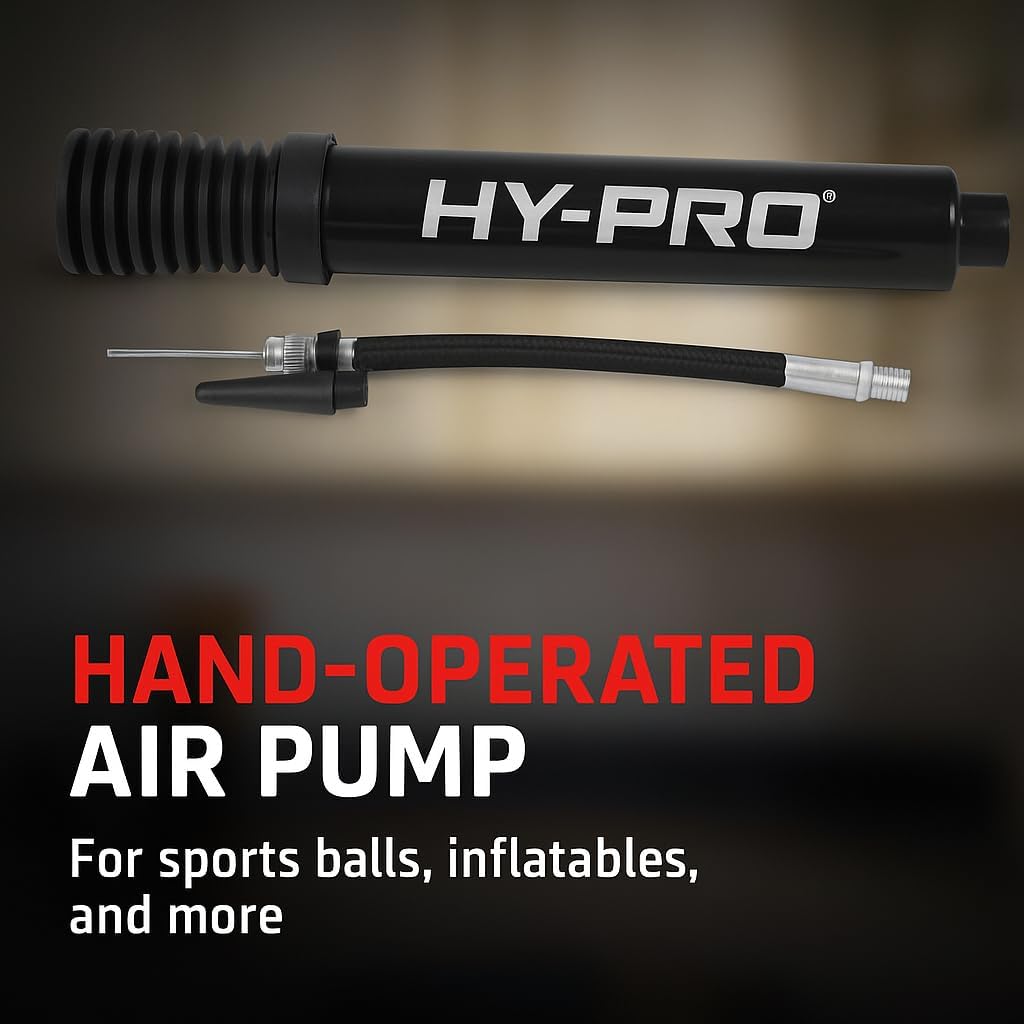 Detalle de Hy-Pro Dual Action Portable Pump – Bike & Football Pump (Compact & Lightweight)