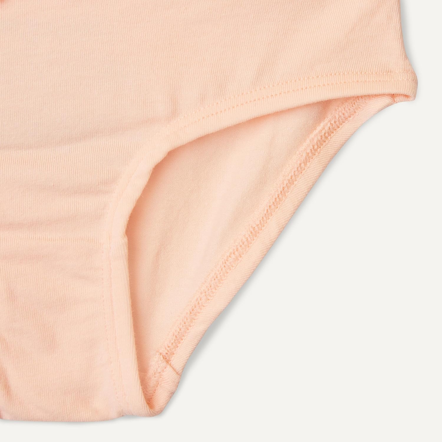 Detalle de Amazon Essentials Girl's Cotton Jersey Bikini Pants – Mid-Rise, breathable cotton blend