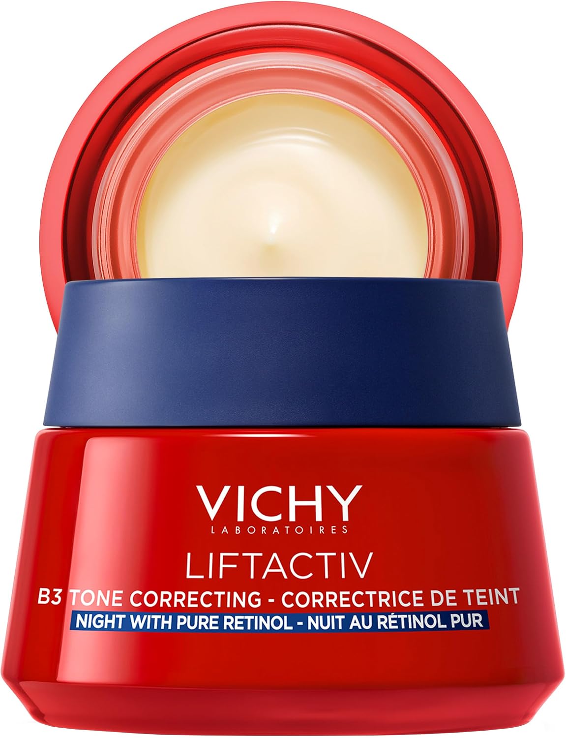 Detalle de Vichy Liftactiv Crème Nuit B3 Anti-Âge Niacinamide Rétinol – 50 ml