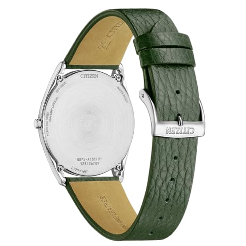 Detalle 2 de Citizen Analogique Eco-Drive Suratto pour Hommes – Montre ultra-plate et solaire