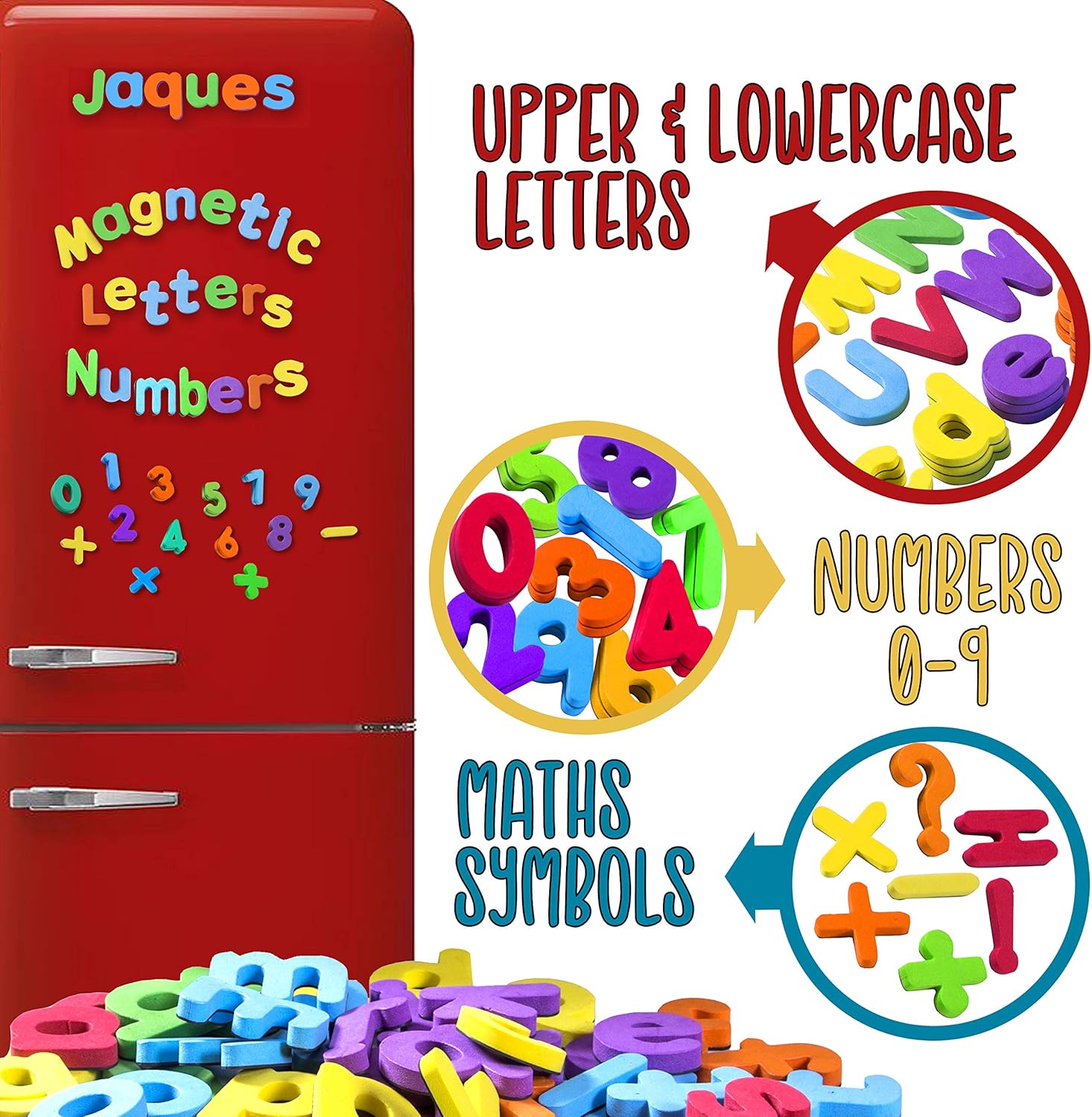 Detalle 2 de Jaques of London Magnetic Letters and Numbers Set