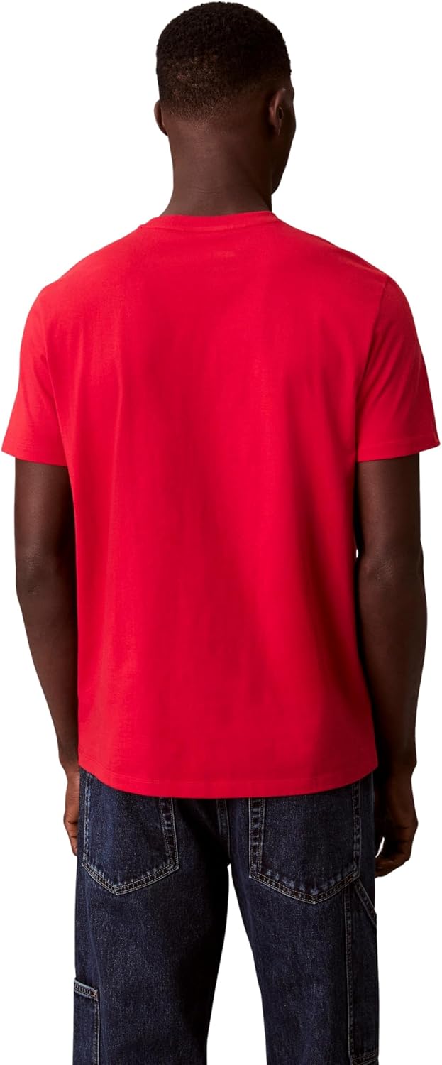 Detalle 2 de Calvin Klein Men’s Short Sleeve Round Neck Classic Monogram T-Shirt