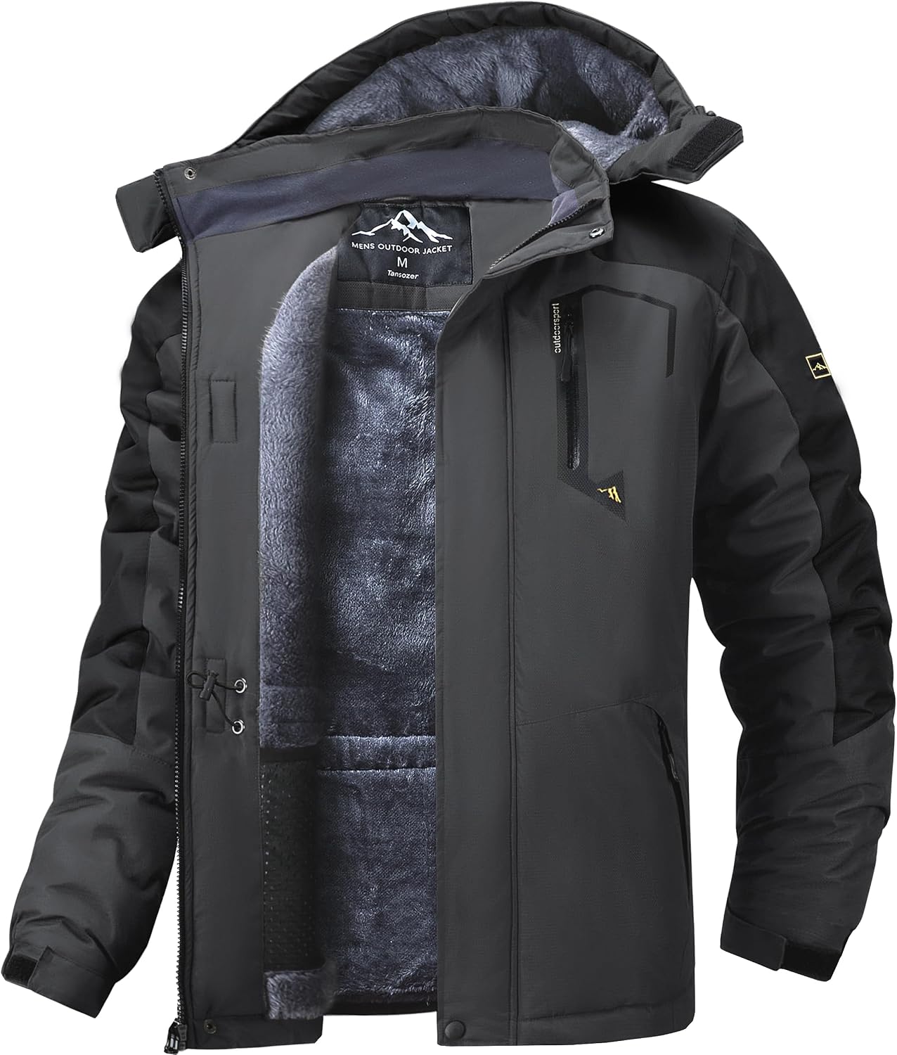 Thumbnail 6 de Tansozer Herren Winterjacke Wasserabweisend