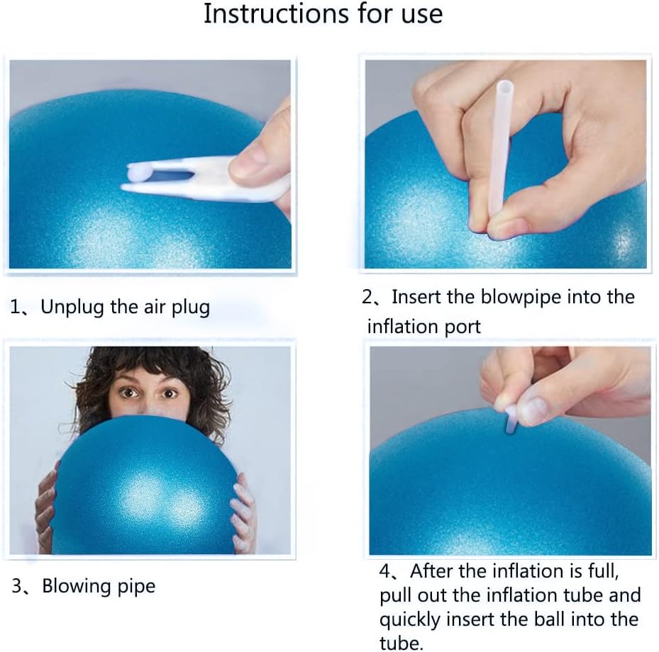 Detalle 2 de Lanjue Pilates Ball 25 cm für Balance