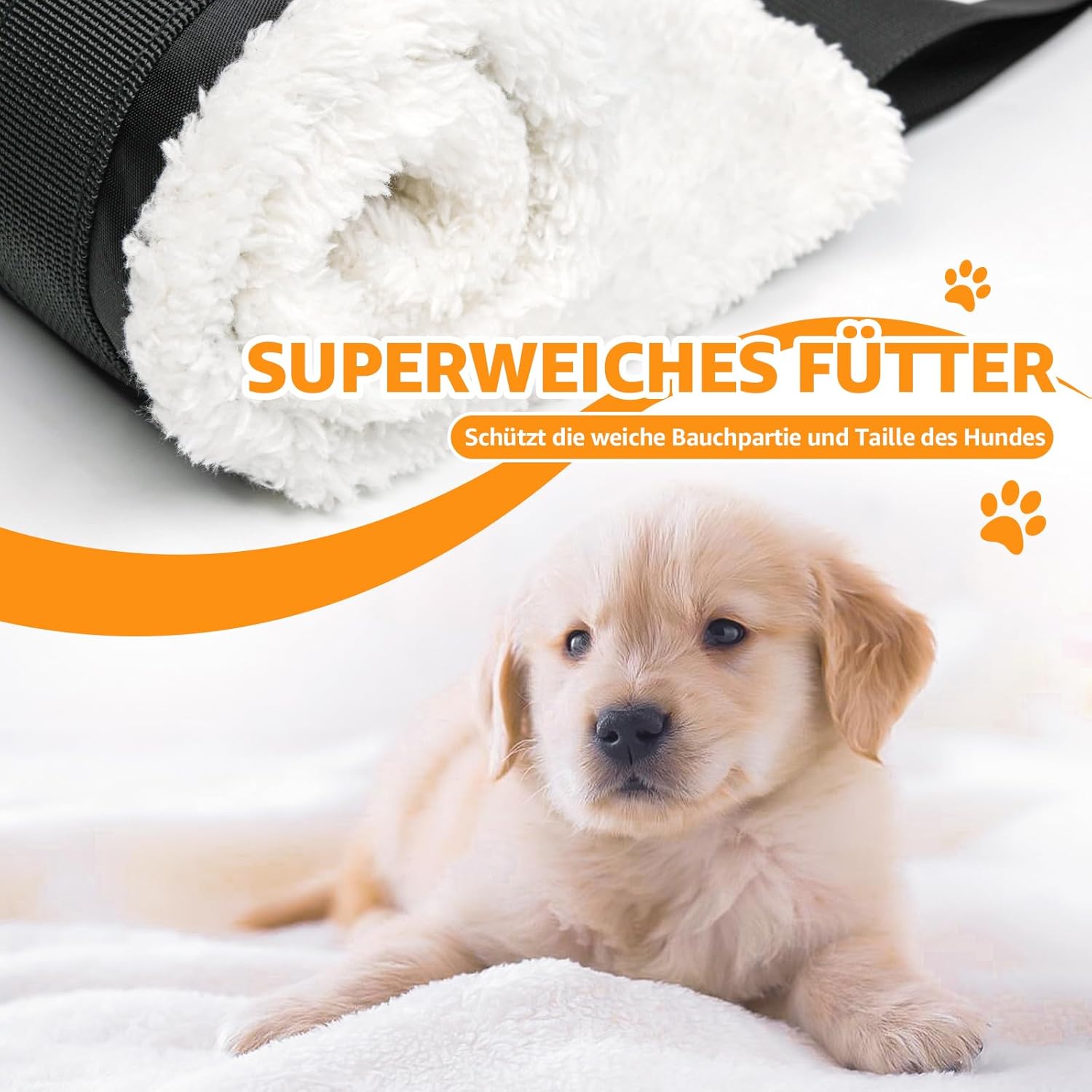 Thumbnail 4 de Verstellbare Hunde Tragehilfe für kleine Hunde
