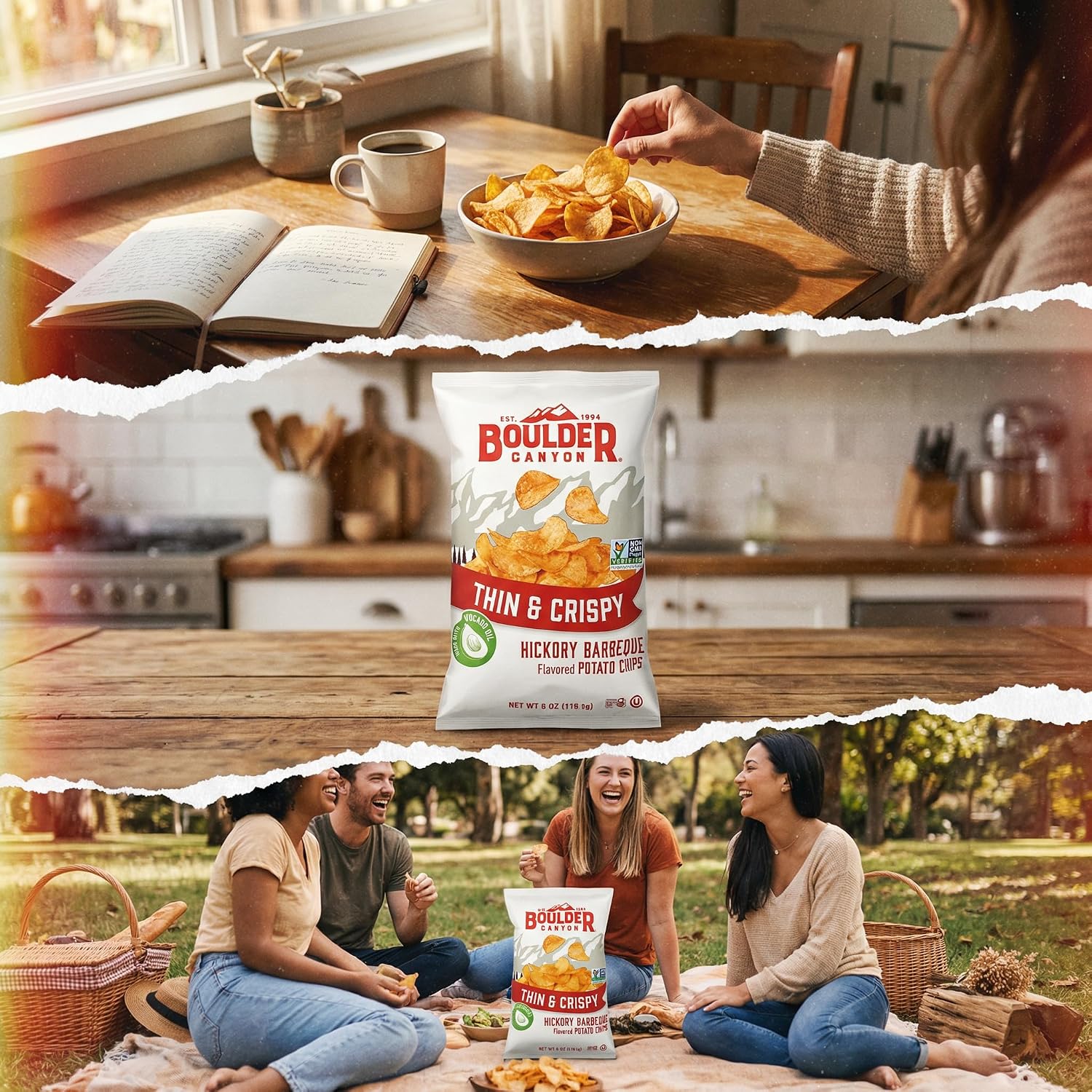 Detalle 1 de Potato Chips in 6 oz Bags
