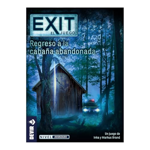 Detalle 2 de Devir - Exit: Regreso de la Cabaña Abandonada (BGEXIT21SP) — experiencia de escape room en casa