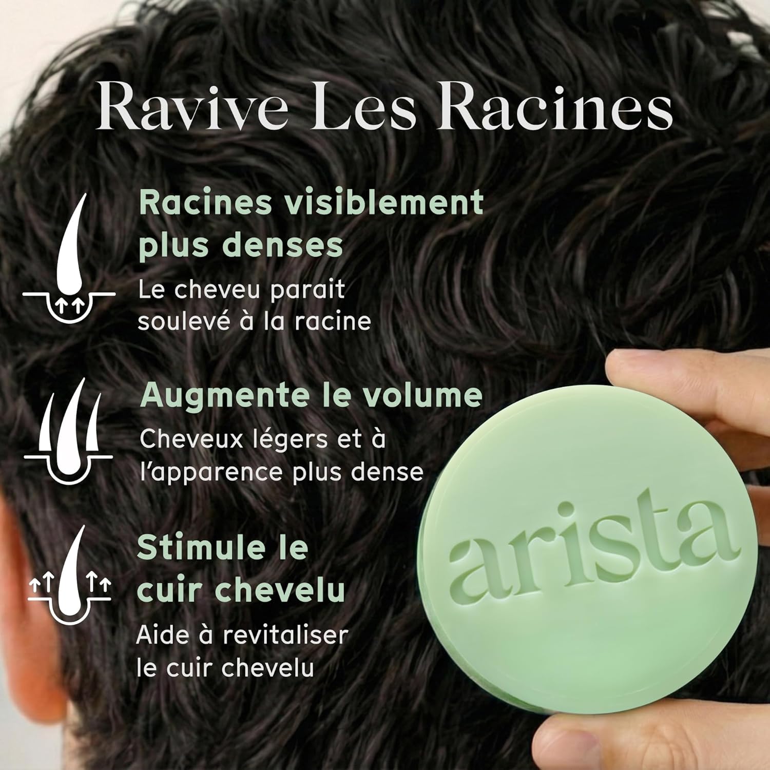Thumbnail 1 de Arista Shampoing solide Romarin & Biotine — volume et légèreté pour cheveux fins (80 g)