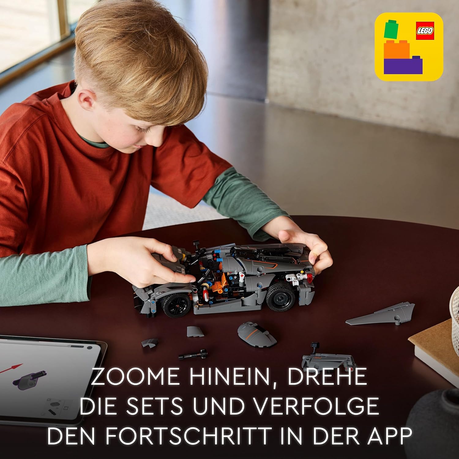 Thumbnail 5 de LEGO Technic 42173 Hypercar Koenigsegg Jesko Absolut grau