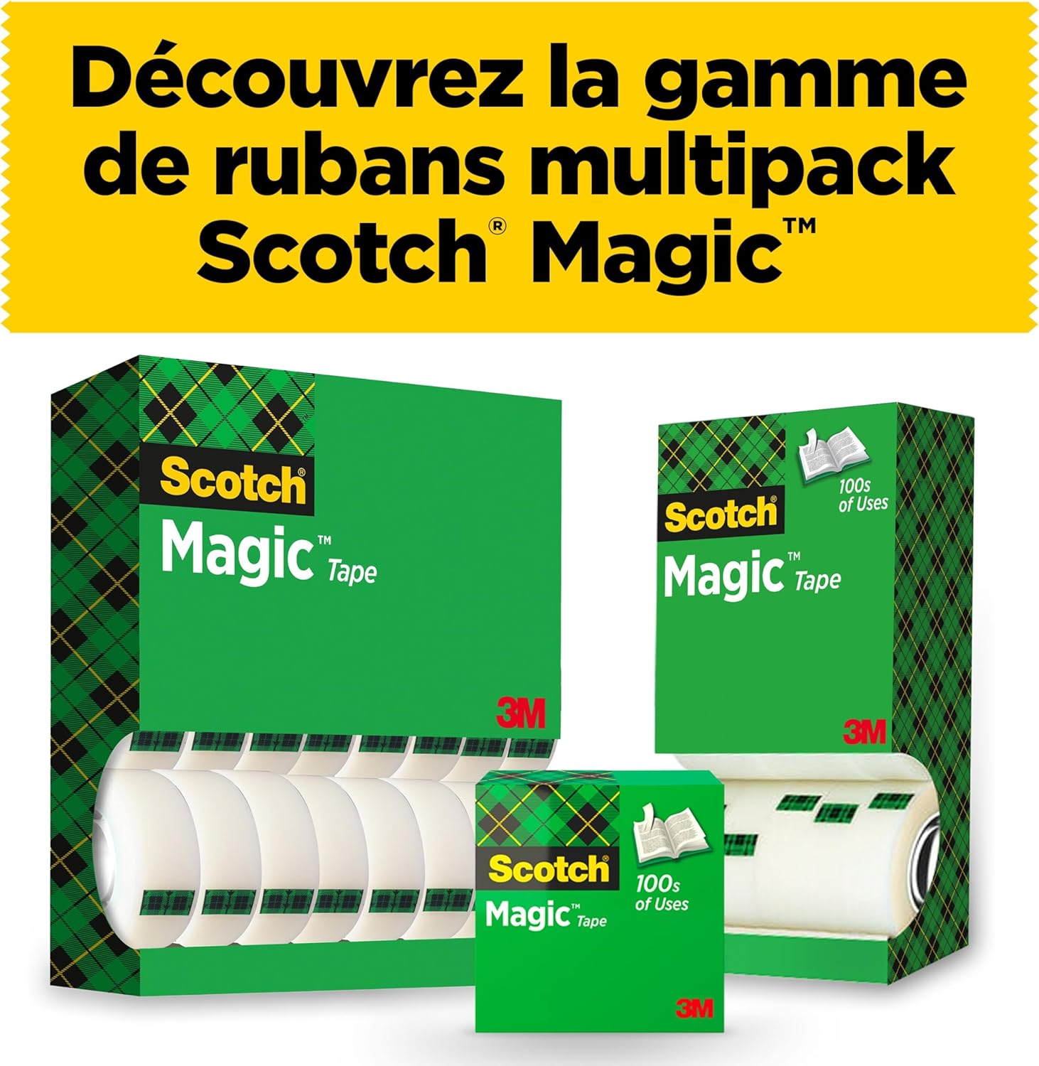 Thumbnail 6 de Scotch Ruban Magic 19 mm x 7,5 m