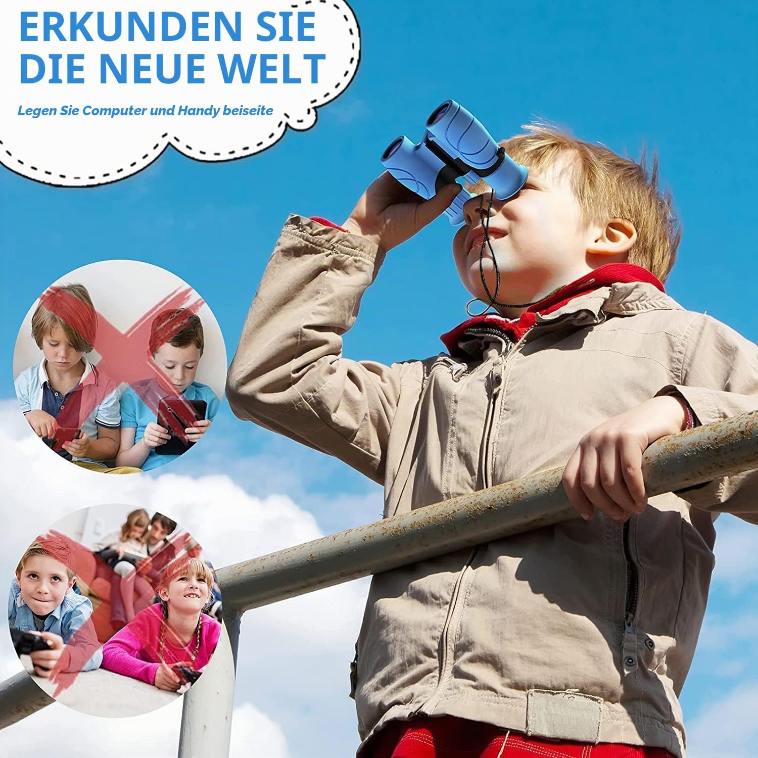 Thumbnail 6 de Kizplays Fernglas 8x21 für Kinder