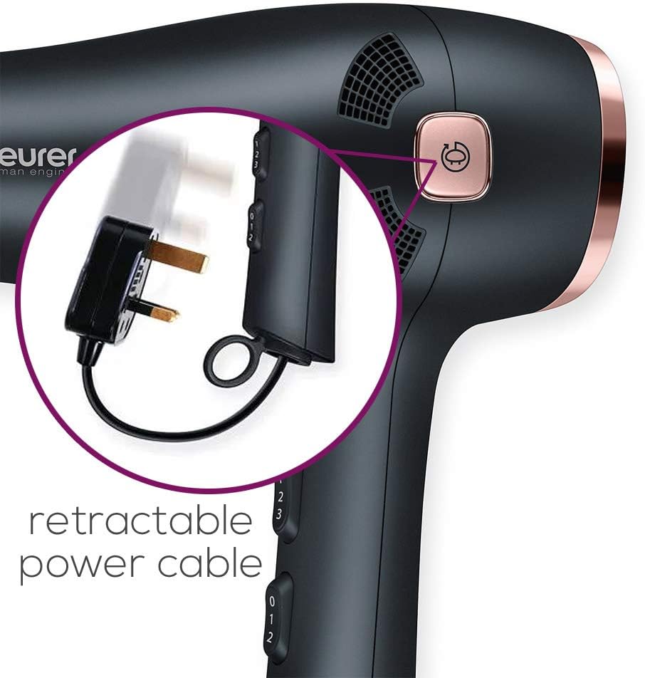 Thumbnail 2 de Beurer Style Pro HC55 Hair Dryer with Cable Rewind (2000W)