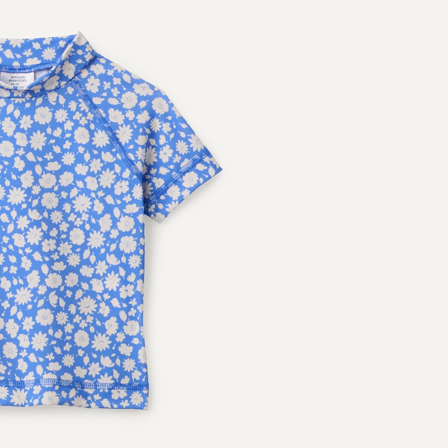 Thumbnail 1 de Amazon Essentials Girls and Toddlers' Short Sleeve Slim Fit Rashguard T-Shirt