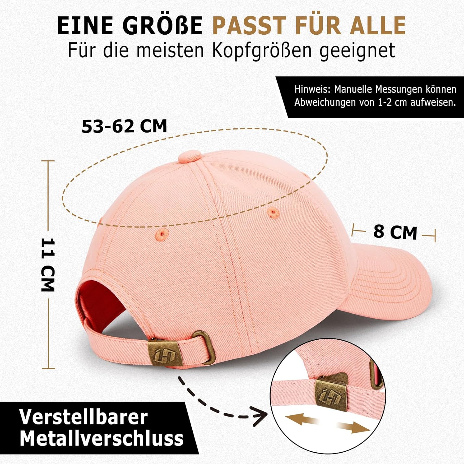 Thumbnail 3 de HASAGEI Baseball Cap 54 bis 62 cm