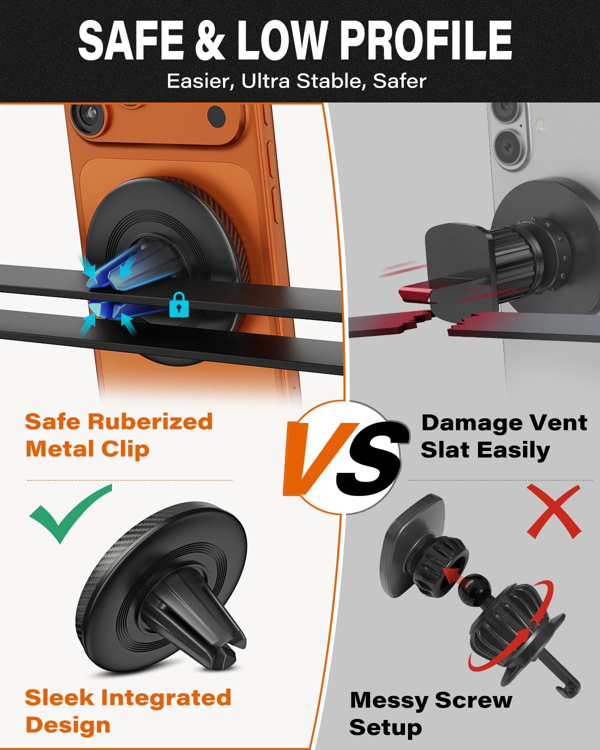 Thumbnail 6 de MagSafe car phone holder 18N magnetic