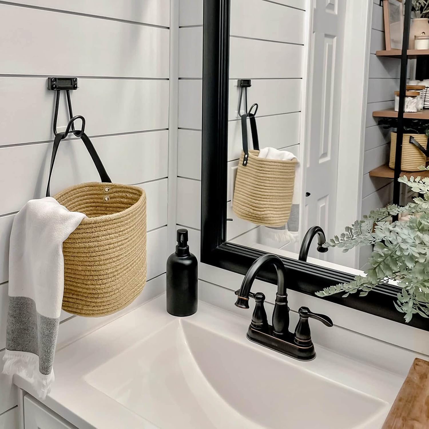 Thumbnail 1 de Goodpick Jute Hanging Storage Baskets