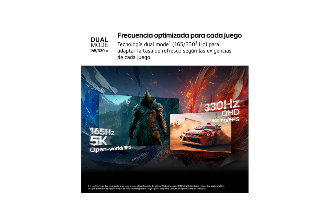 Detalle 1 de LG monitor gaming de 27 pulgadas