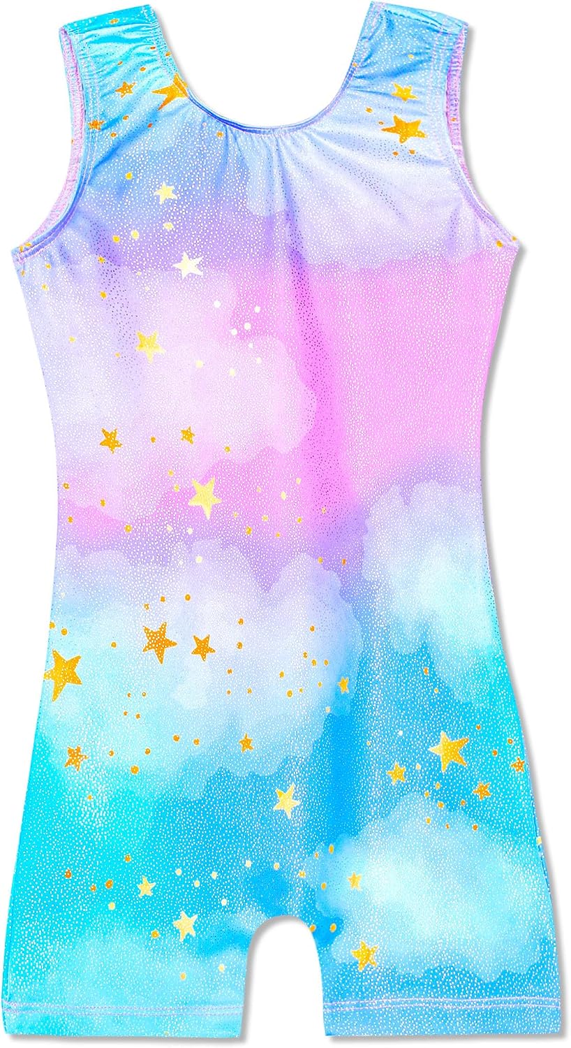 Thumbnail 6 de Domusgo Girls' Gymnastics Biketard, Size 1–10Y