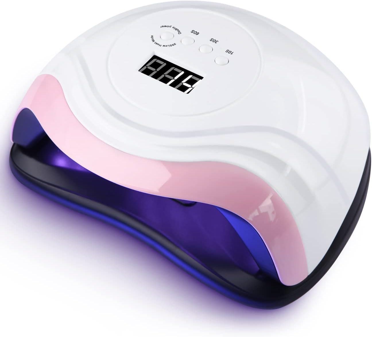 Detalle de NEFLSI 168 W UV/LED-nagellampa med 36 LED, LCD-display och sensor