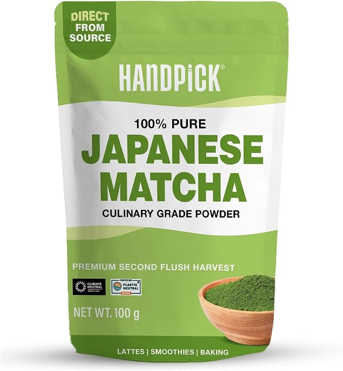 HANDPICK Té Verde Matcha Japonés 100g 🍵 Calidad Culinaria