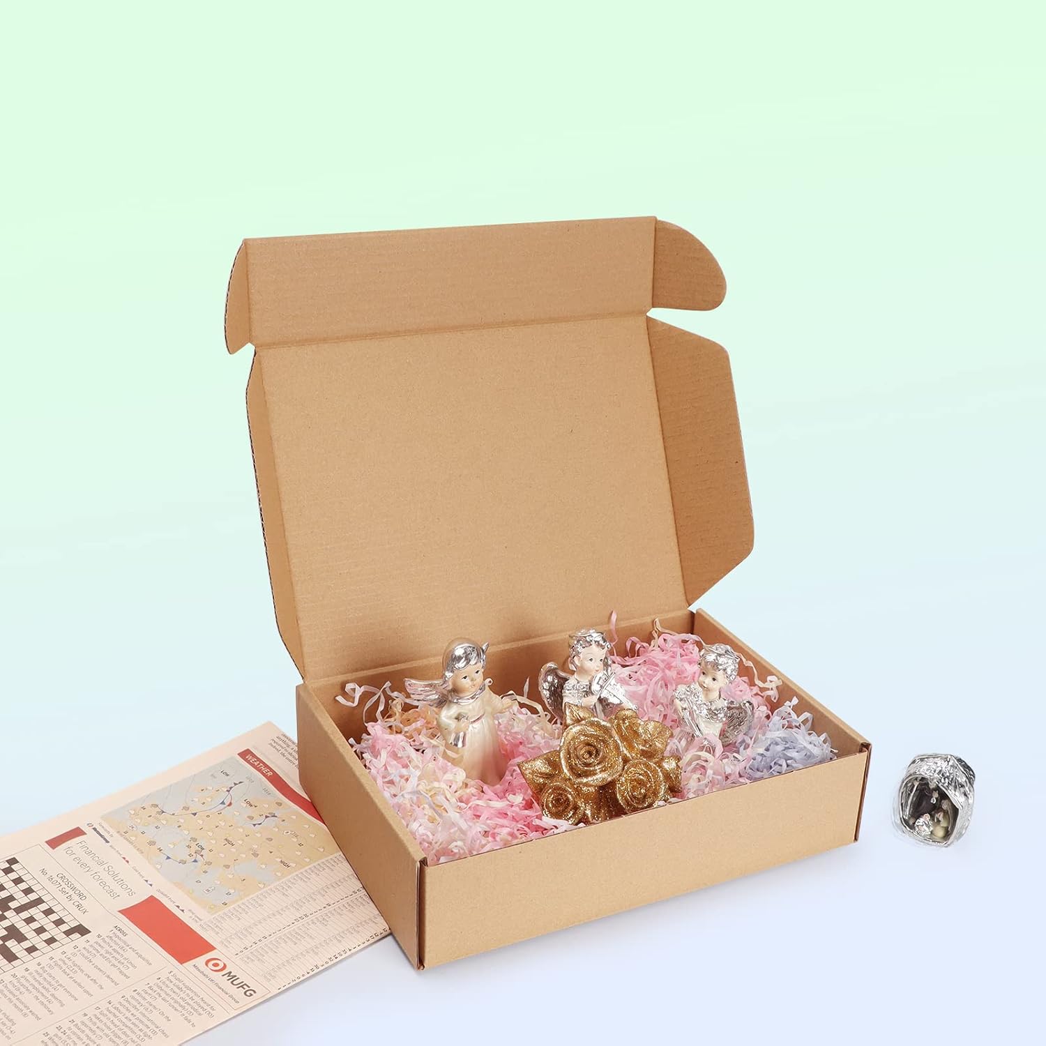 Thumbnail 3 de HORLIMER 25 Pack 23x15.5x5cm Corrugated Shipping Boxes