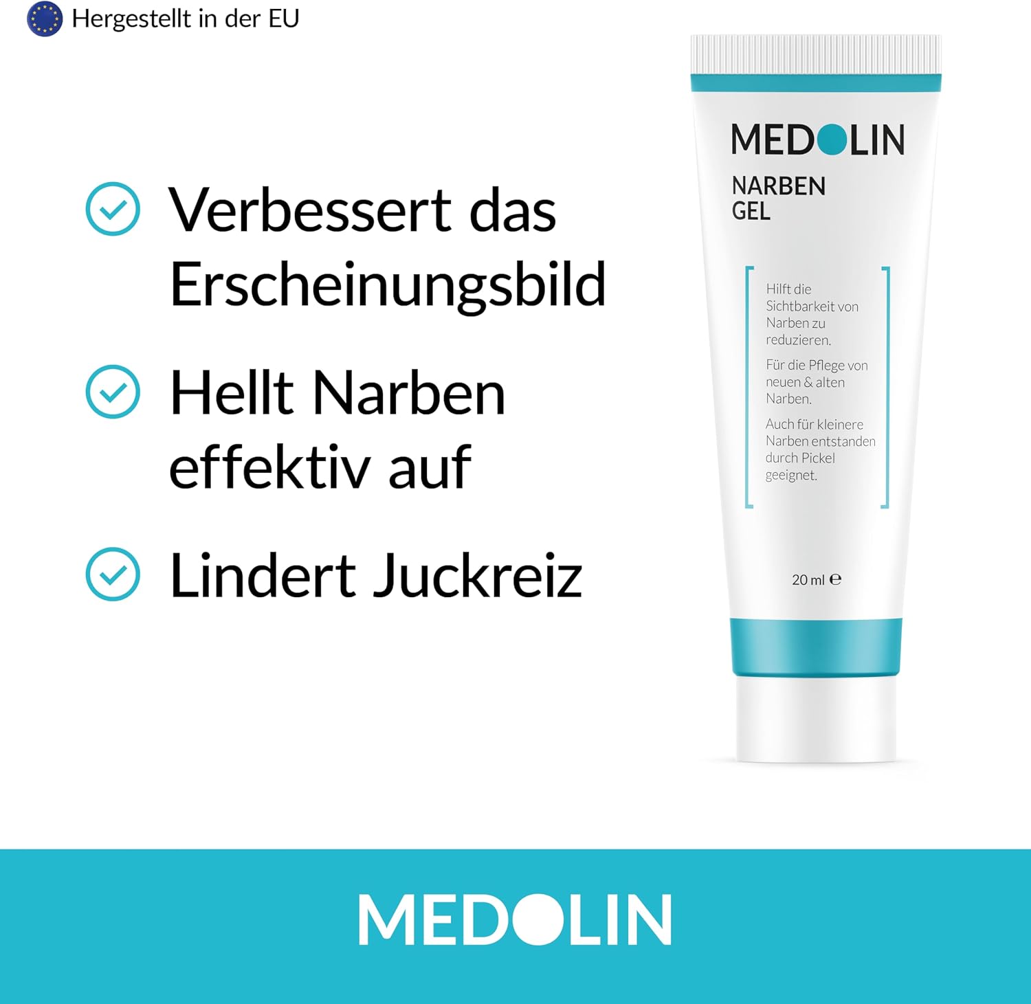 Detalle 2 de Medolin® Narbengel 20 ml Narbensalbe