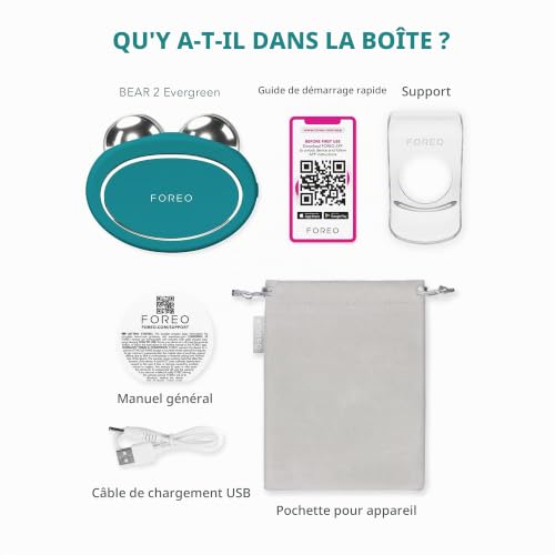 Thumbnail 5 de FOREO BEAR 2 – Appareil micro-courant visage liftant et tonifiant avancé