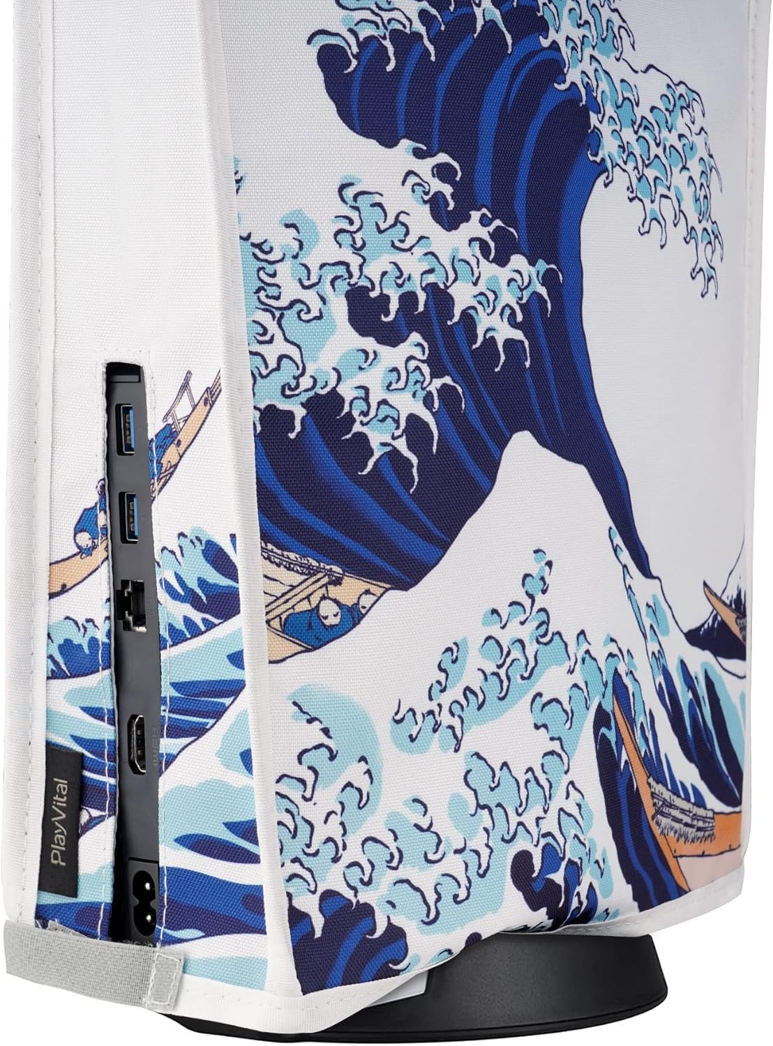 Thumbnail 6 de PlayVital Dust Cover for PS5 (The Great Wave) – Waterproof, Scratch-Resistant Sleeve