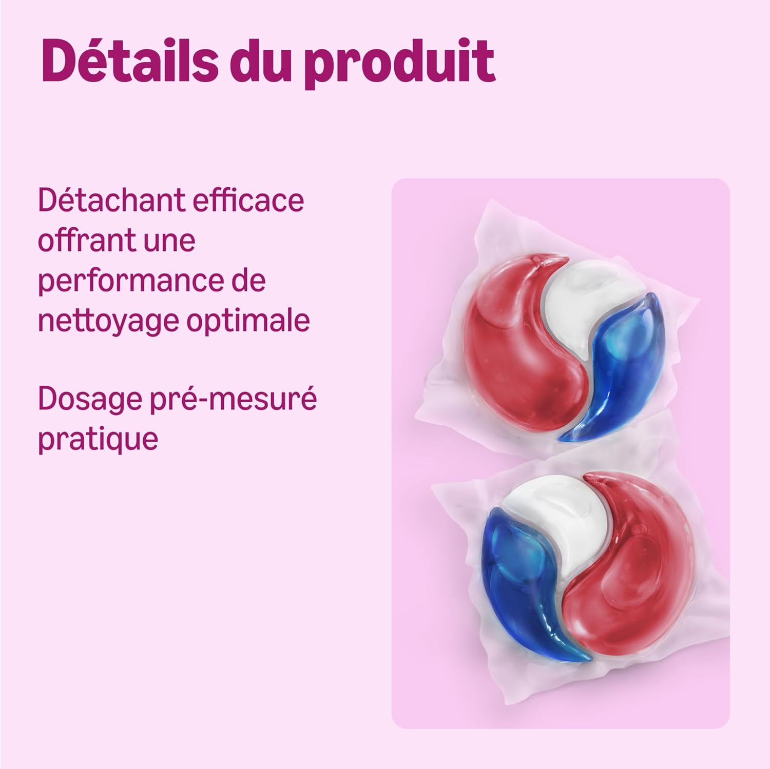 Thumbnail 1 de Amazon Capsules couleur 3 en 1 24 lavages