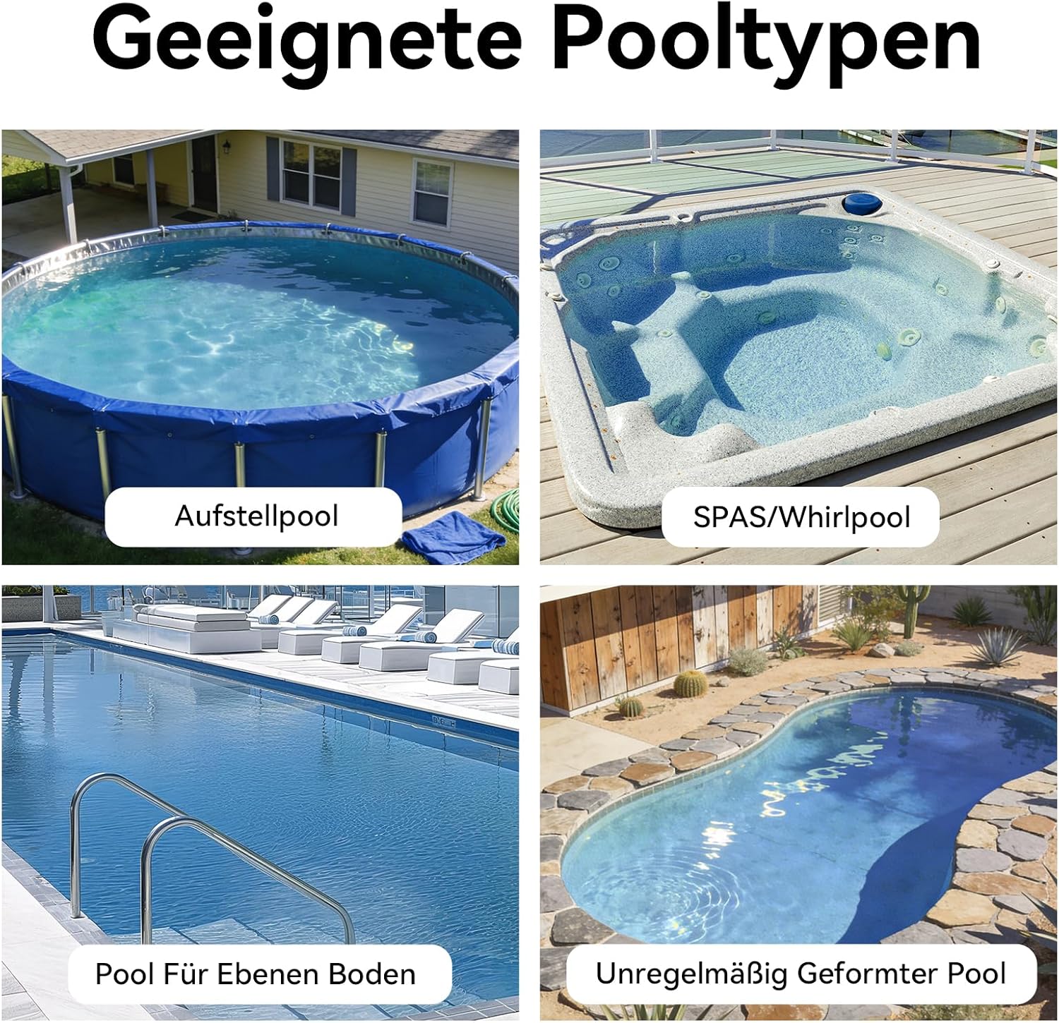 Detalle 1 de Kabelloser Poolsauger 12 Gallonen/Min