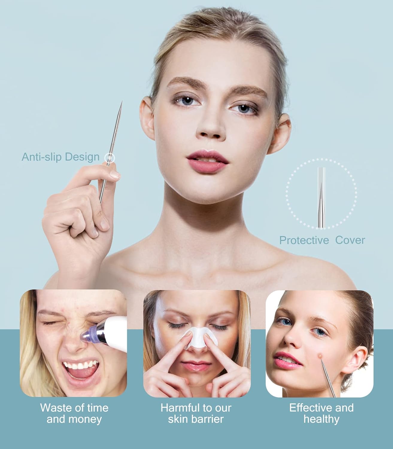 Thumbnail 1 de Upmore Pickel Werkzeug-Set Mitesserentferner 10-in-1