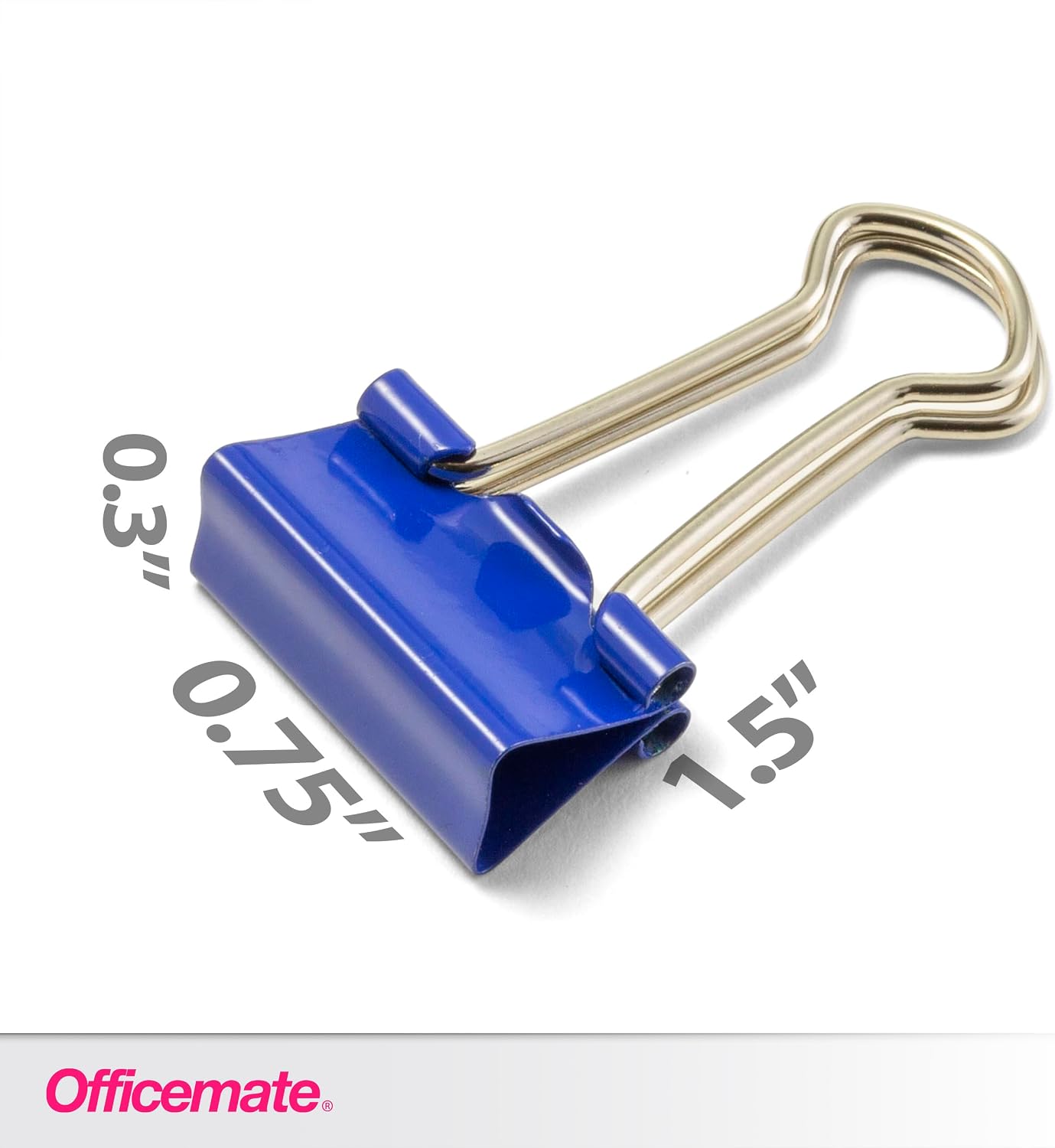 Detalle 2 de OfficemateOIC small binder clips, 3/4-inch width