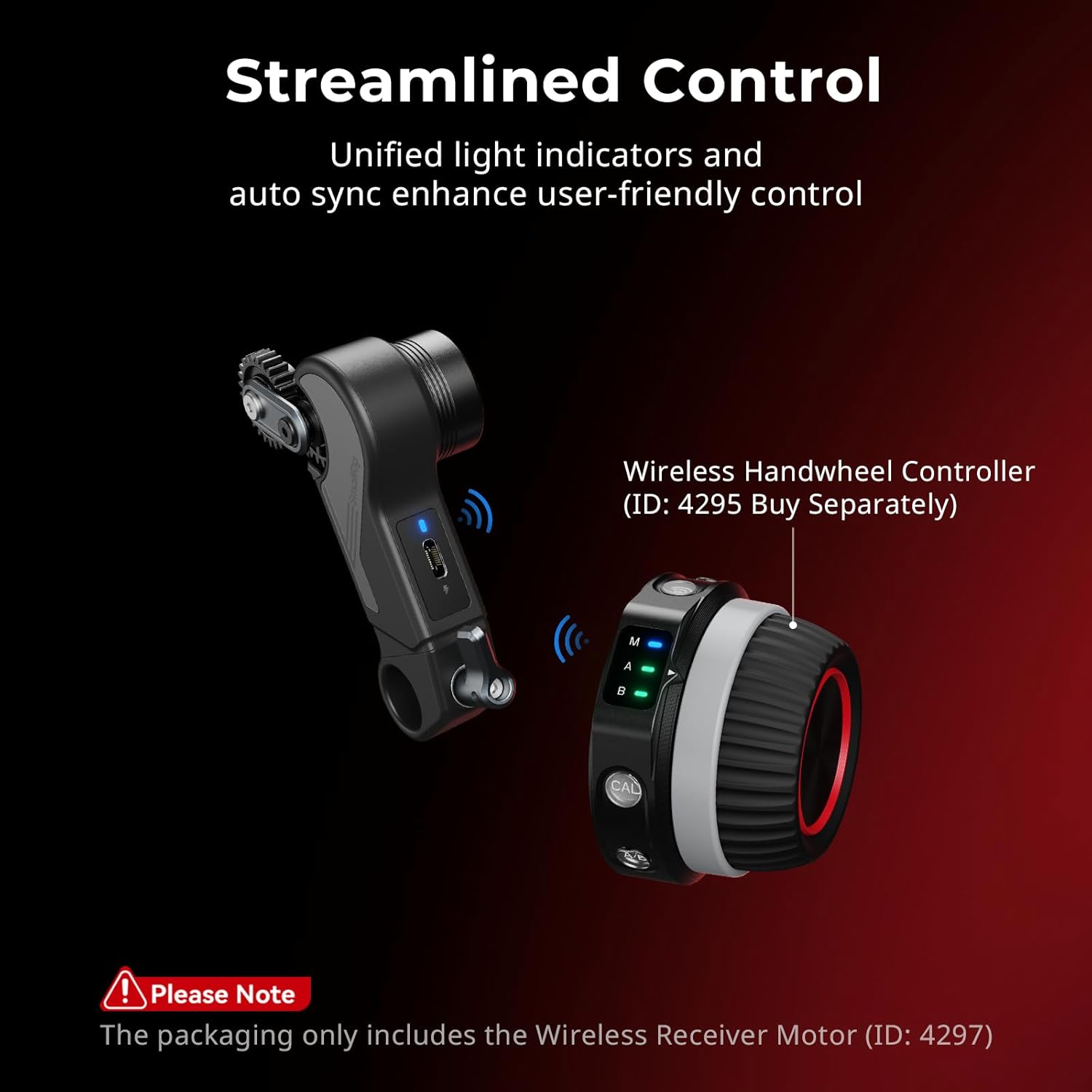 Thumbnail 2 de SMALLRIG 4297 Wireless Receiver Motor 4,3 kgf.cm