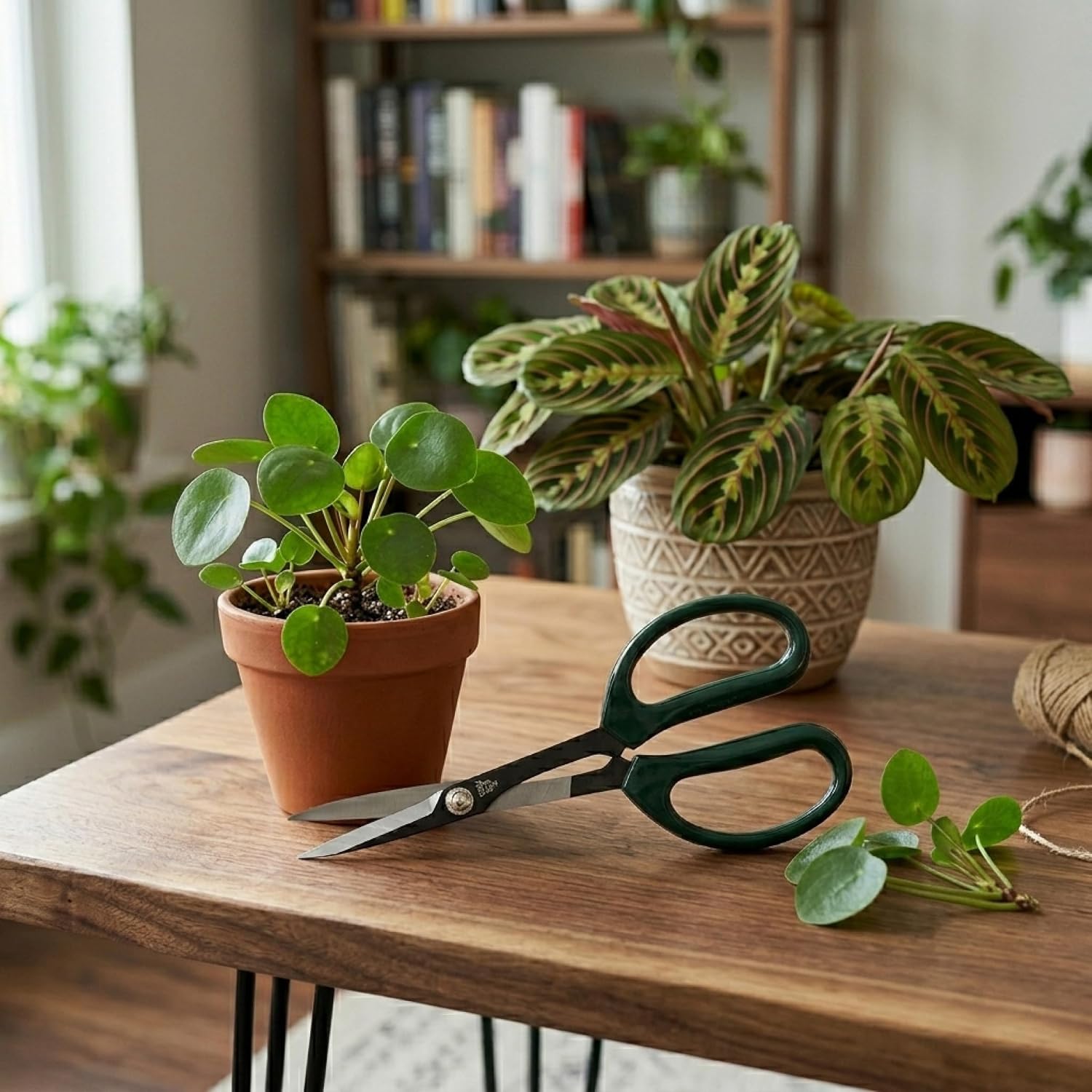Detalle de Spear & Jackson Kew Gardens Urban Oasis Japanese Style Pruning Scissors – Precision Bonsai & Indoor Plant Cutters
