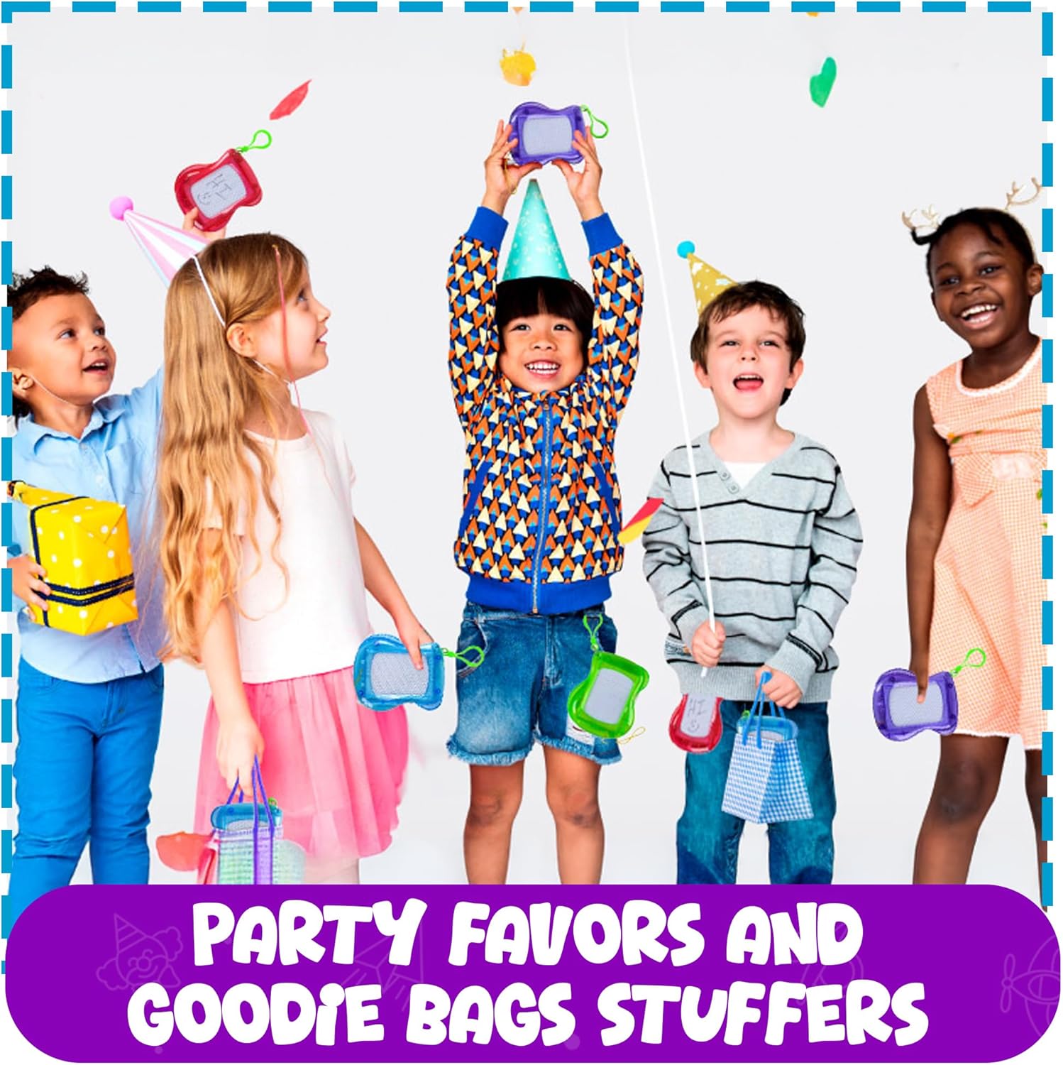 Thumbnail 6 de Mini Magnetic Drawing Board Pack of 12 erasable sketch pad 🎨