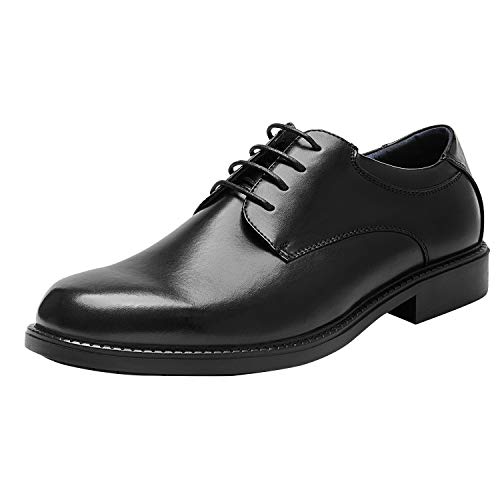 Detalle de Bruno Marc Downing-02: Zapatos Oxford de vestir para hombre, color negro, talla 42
