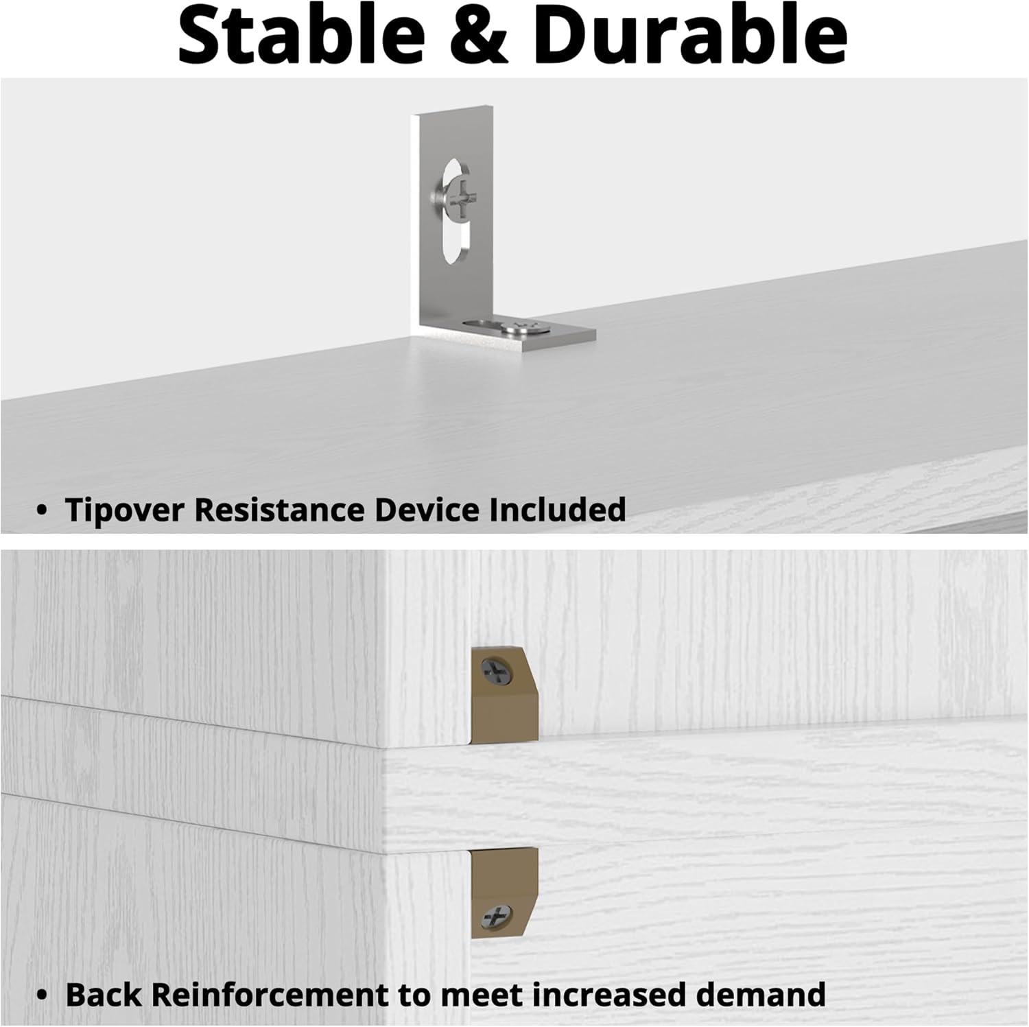 Detalle 2 de IRONCK Bookcase, 6-Tier