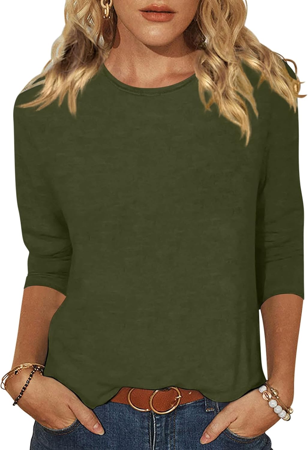 Thumbnail 6 de EADINVE 3/4 Sleeve T-Shirt Tunic for Women
