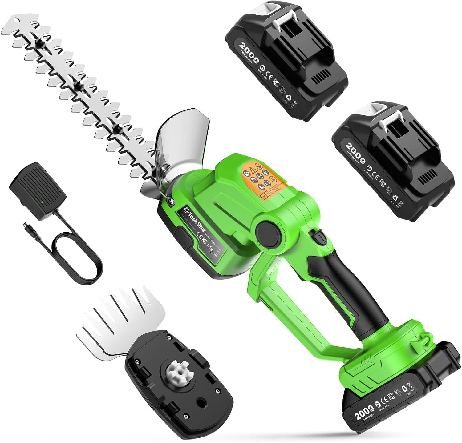 Detalle de TaskStar Cordless Hedge Trimmer, 20V