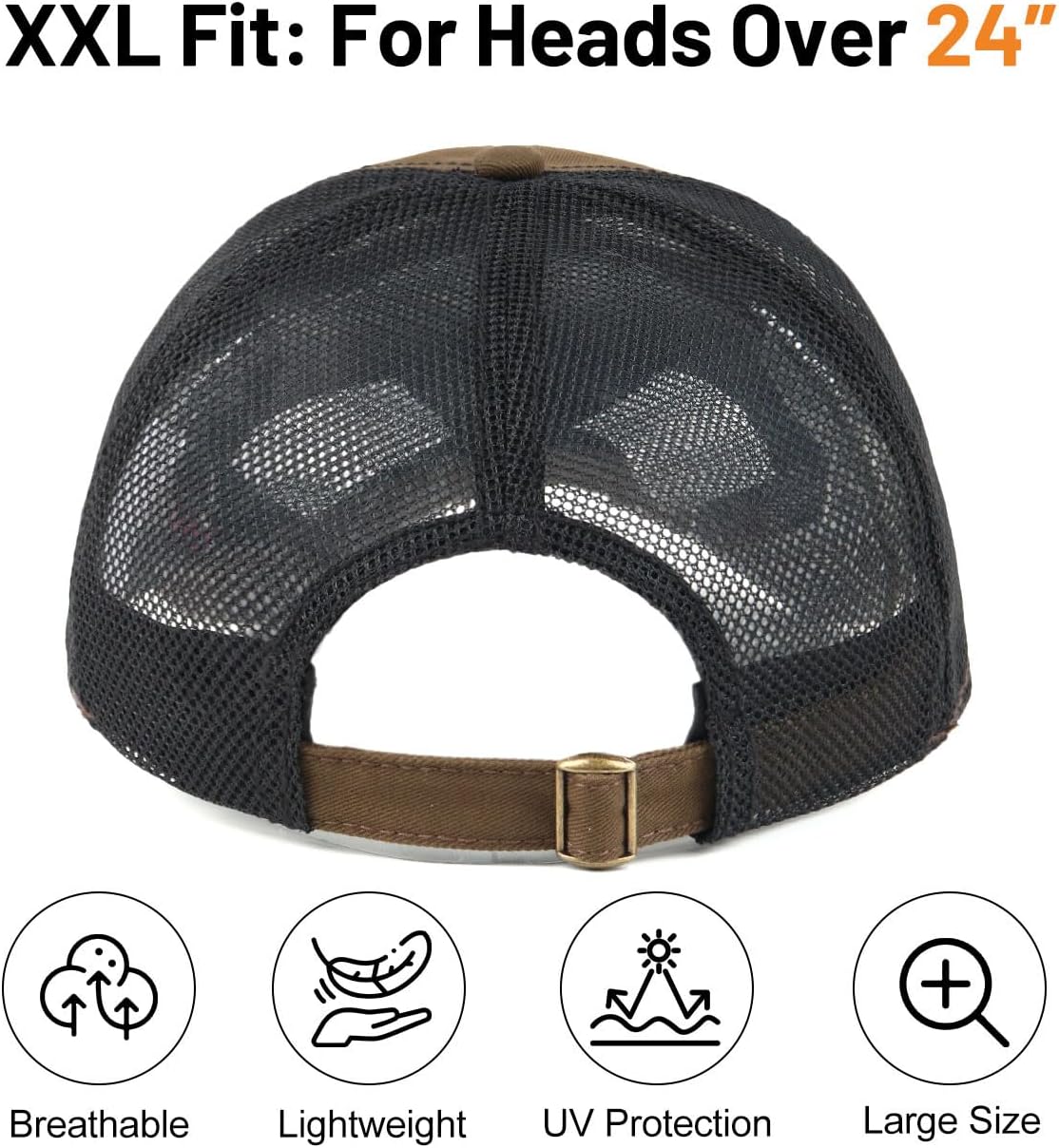 Thumbnail 1 de Zylioo XL/XXL Basecap – Große Kappe, verstellbar, 100% Baumwolle