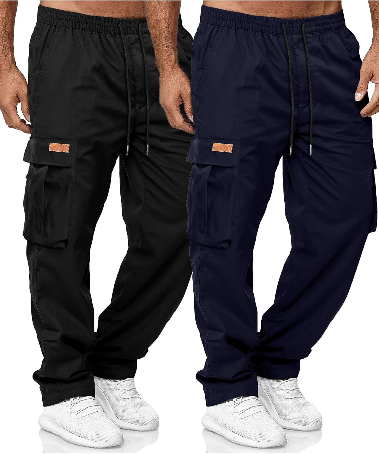Thumbnail 4 de HOTake Men's Casual Cargo Sweatpants joggers with pockets