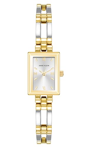 Anne Klein Reloj de pulsera para mujer, plata ⌚