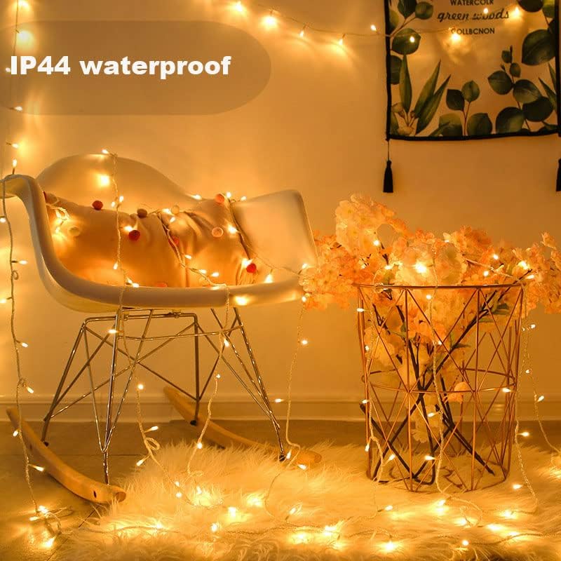 Thumbnail 6 de VTECHOLOGY QL300IE 66 ft Warm White LED String Lights, 200 LEDs