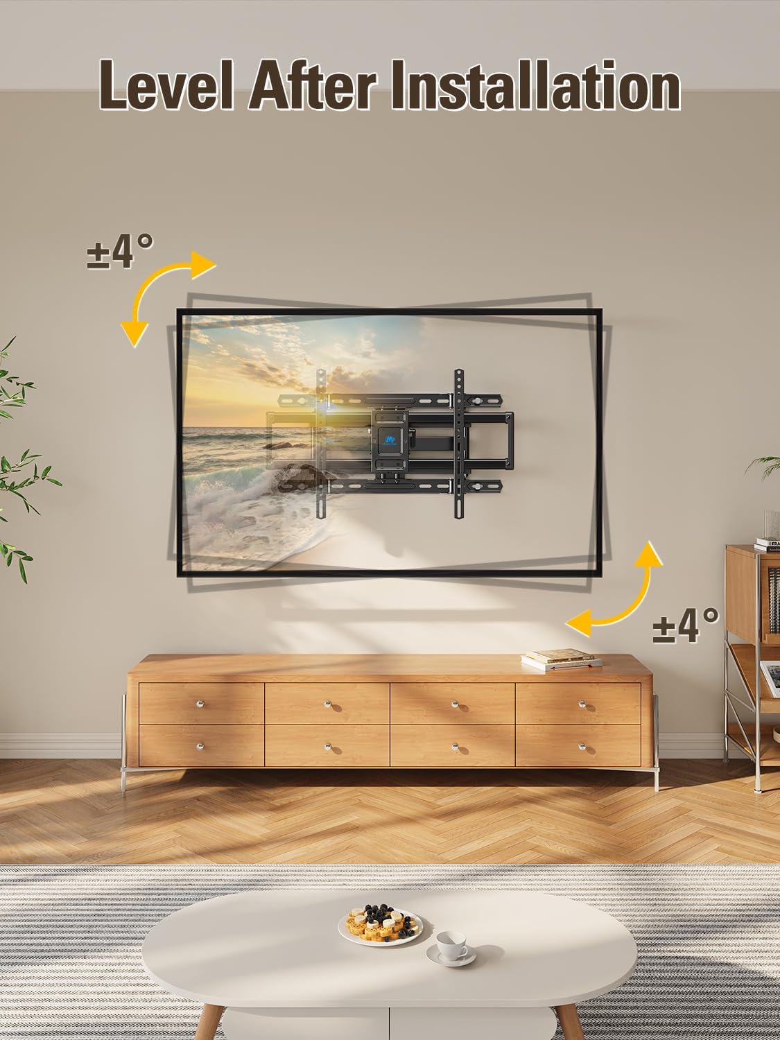 Thumbnail 5 de Mounting Dream MD2296-24K Full Motion TV Mount 84"