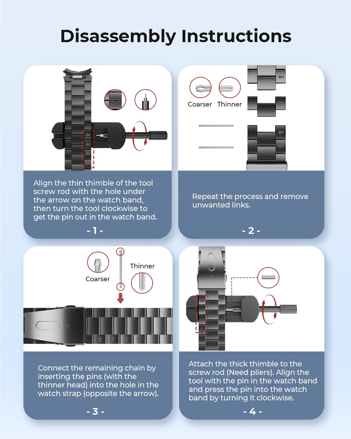 Thumbnail 6 de SUNDAREE One Click Strap for Galaxy Watch
